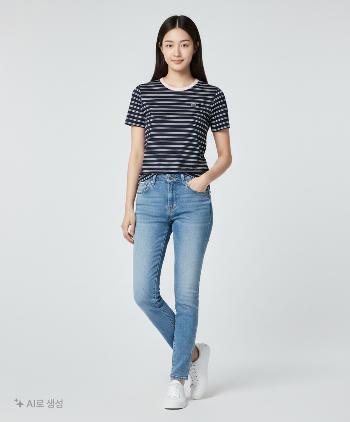 라코스테 라이브(Lacoste L!ve) 반소매 티셔츠 XS