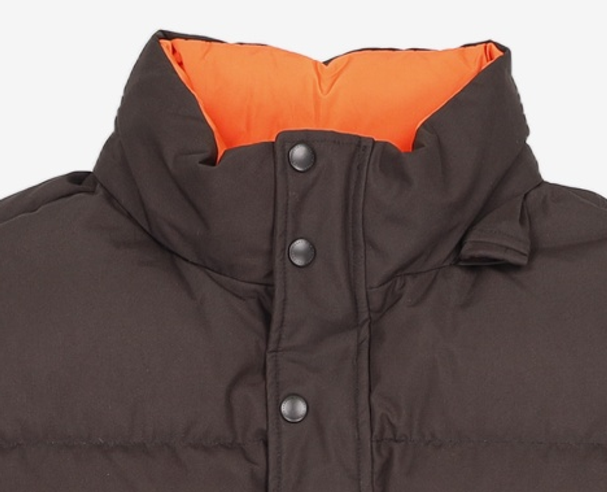 아웃도어 프로덕츠(OUTDOOR PRODUCTS) [세트상품] 리버시블 다운 자켓 + 아웃도어 스몰로고 후디 S