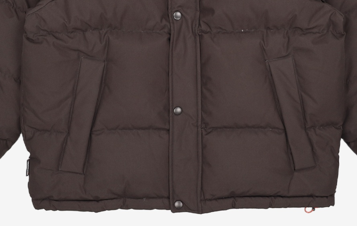 아웃도어 프로덕츠(OUTDOOR PRODUCTS) [세트상품] 리버시블 다운 자켓 + 아웃도어 스몰로고 후디 S