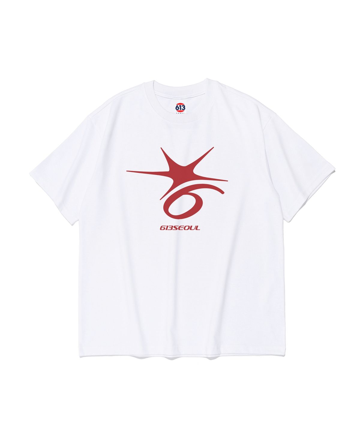 613서울(613SEOUL) [2PACK] 크랙 식스 포인트 로고 반팔 티셔츠 7 COLORS
