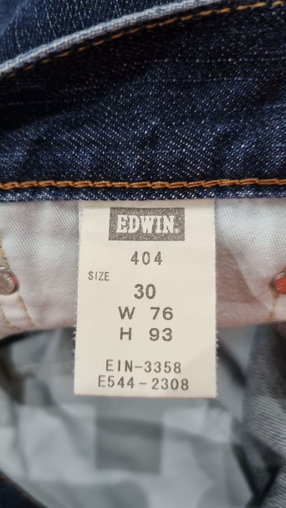 에드윈(EDWIN) 청/데님 팬츠 30