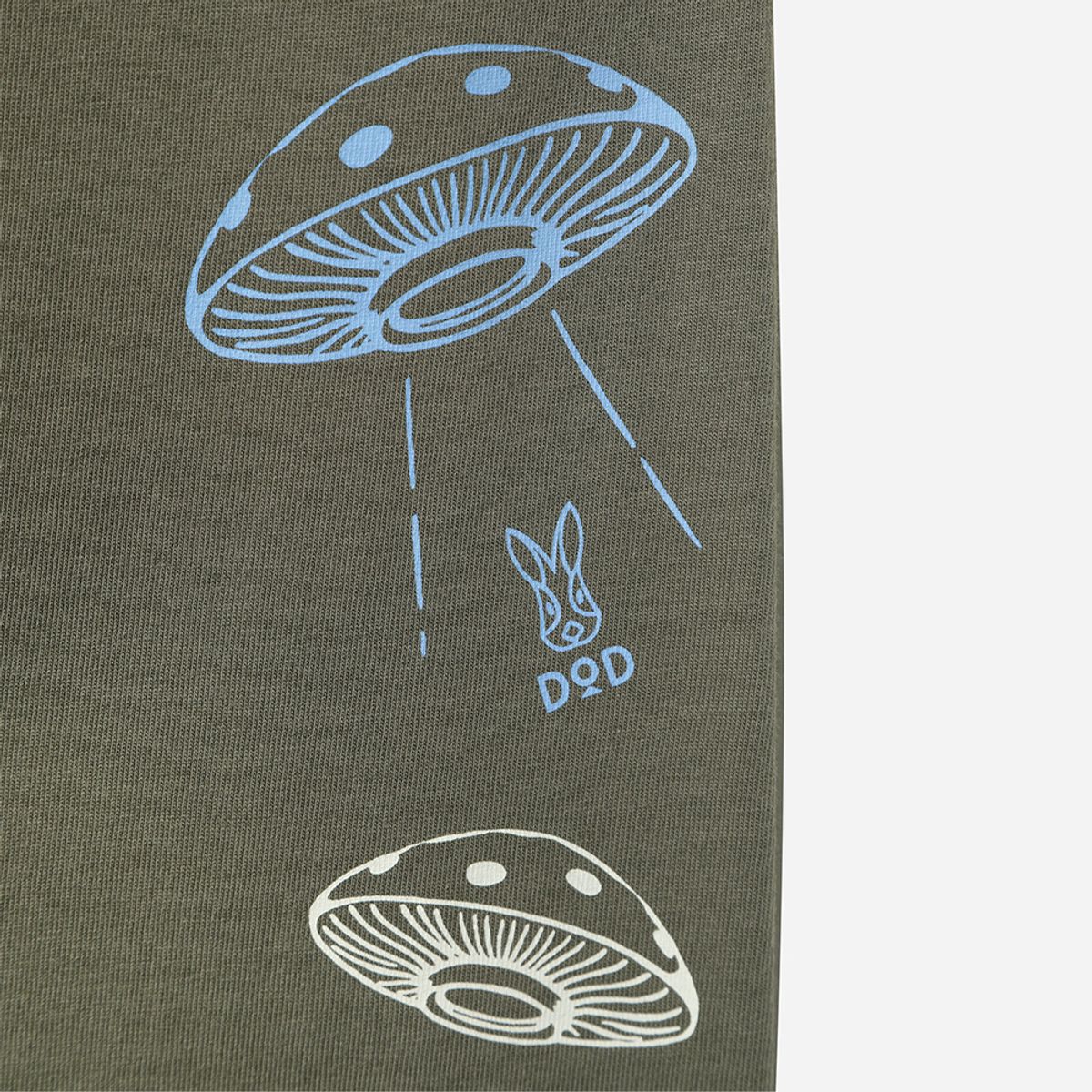 디오디(DOD) 컬러 그래픽 긴팔티셔츠(KHAKI)