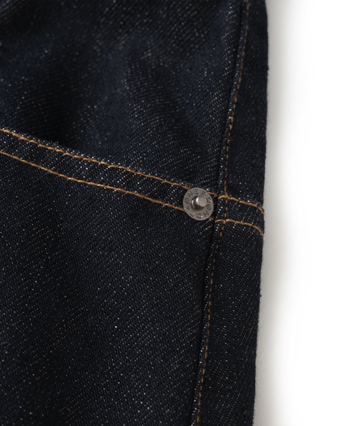 낫포너드(NOT4NERD) Button Fly Darted Denim Pants - Deep Indigo