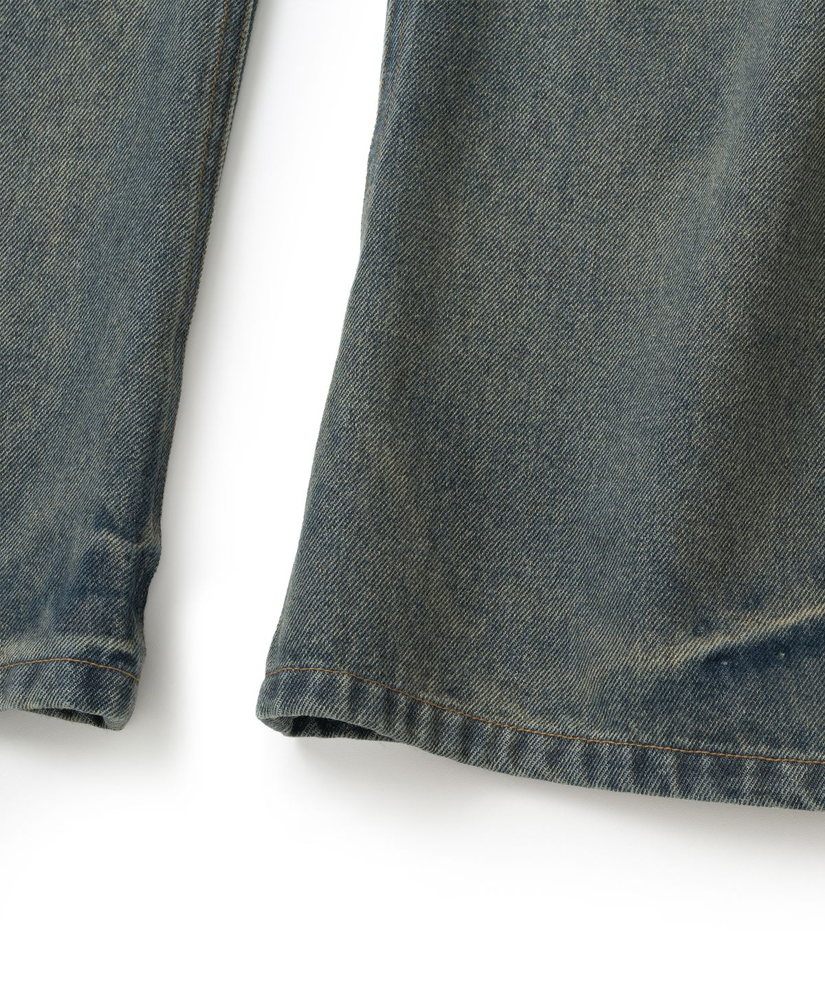 낫포너드(NOT4NERD) Button Fly Darted Denim Pants - Deep Blue