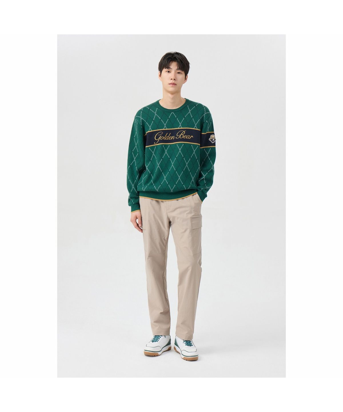골든베어(GOLDEN BEAR) (남성) Straight Fit Cargo Pants G4PAW26103BEX