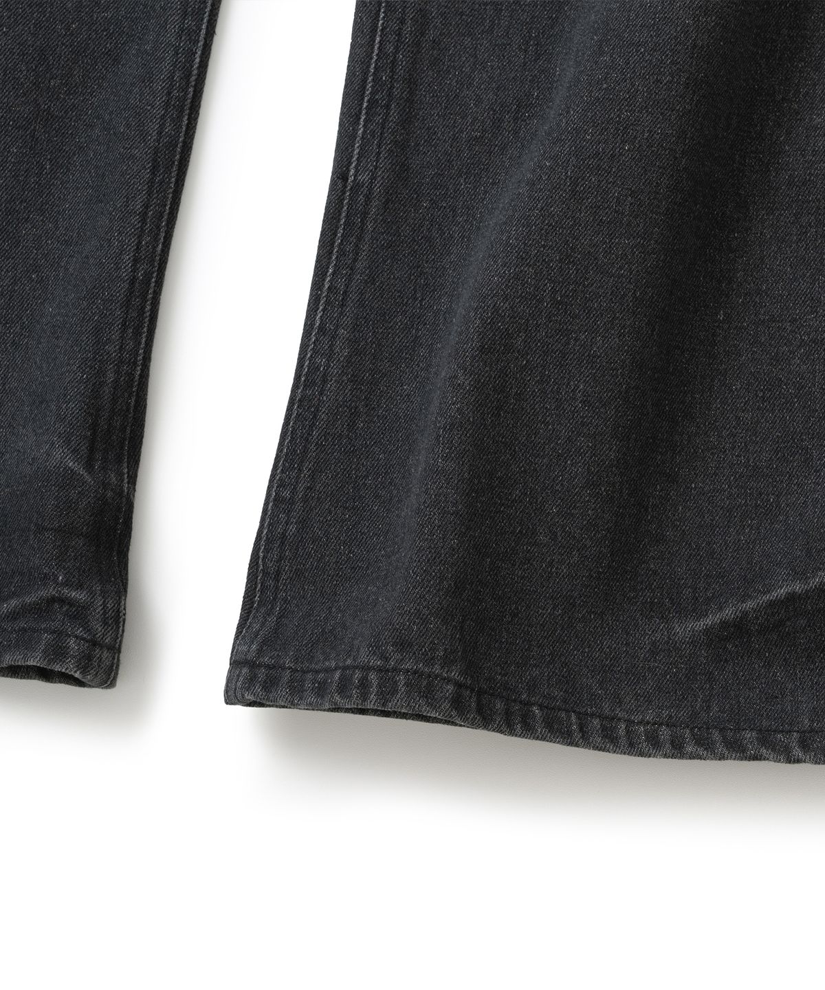 낫포너드(NOT4NERD) Button Fly Darted Denim Pants - Black