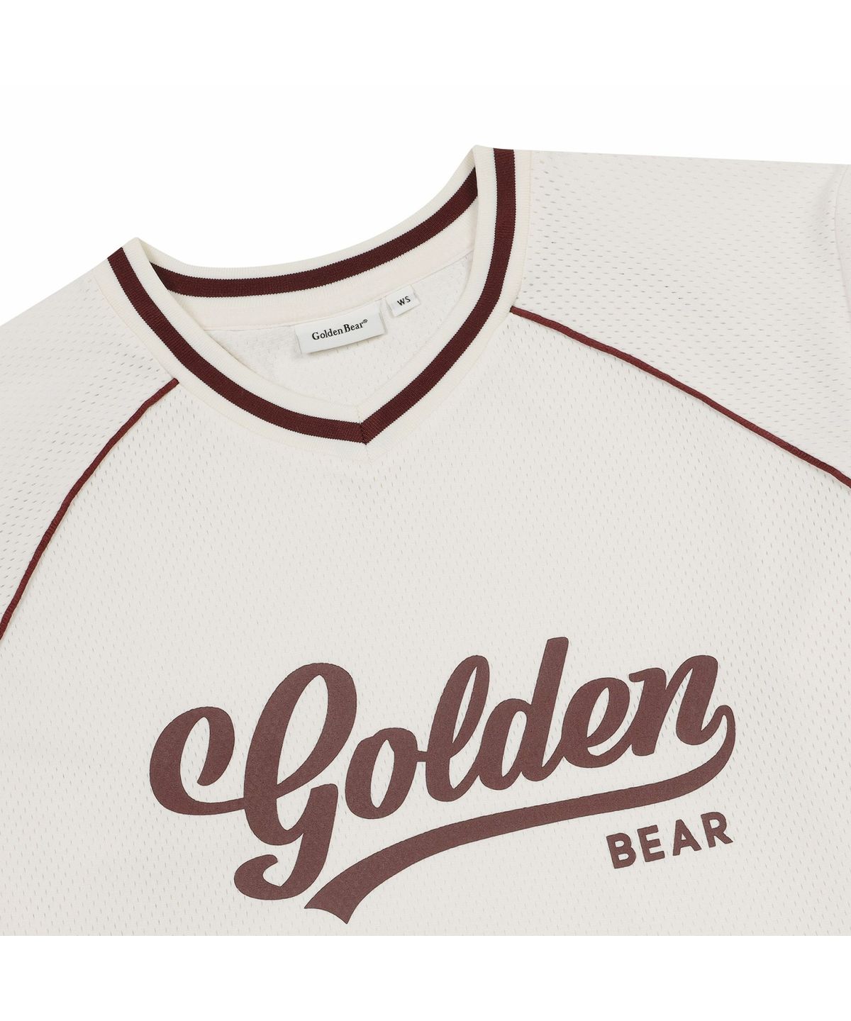 골든베어(GOLDEN BEAR) (여성) Mesh Long Sleeve T-shirt G5TAW26001IVX