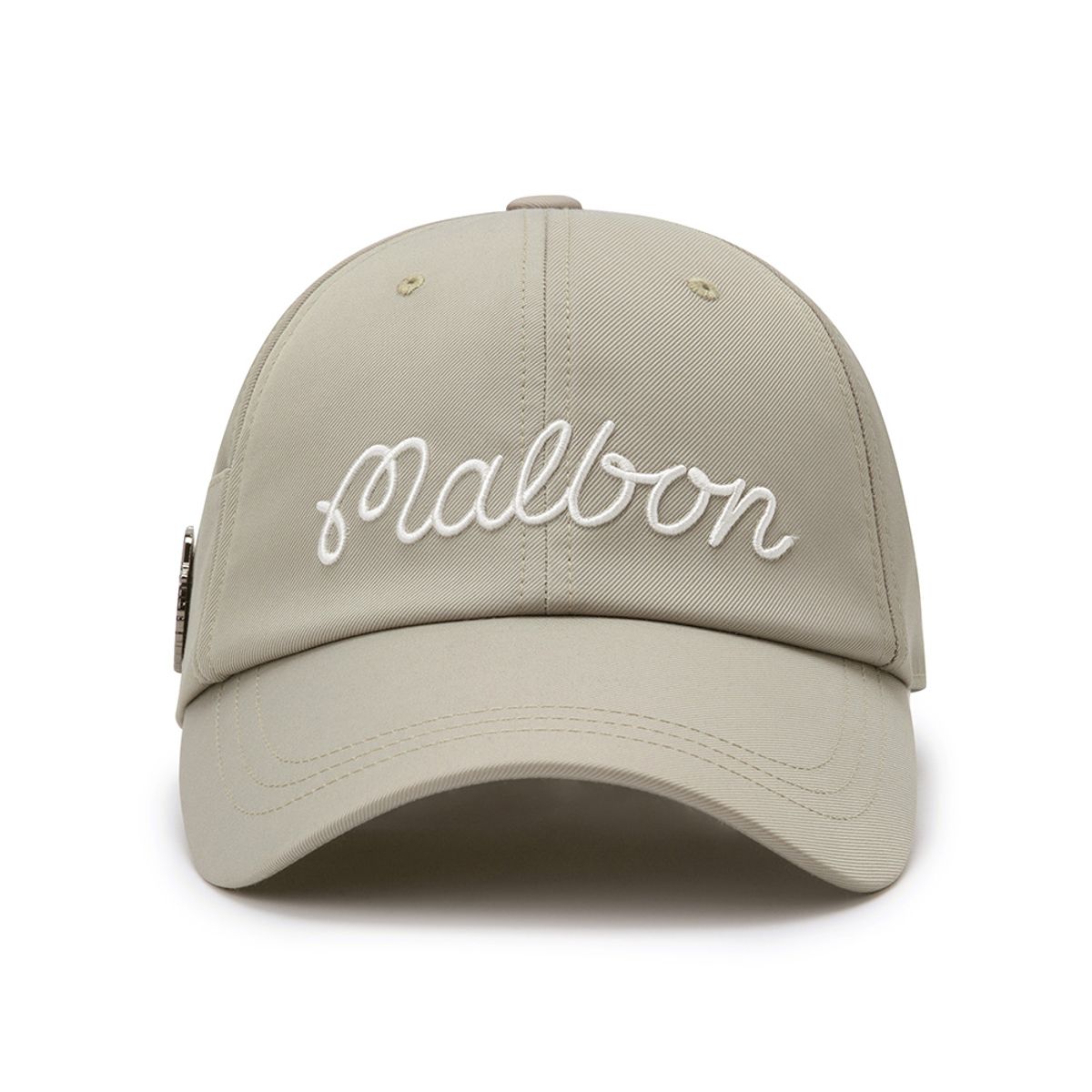 말본 골프(MALBON GOLF) 뉴 사이드 패널 볼마커 볼캡 BEIGE