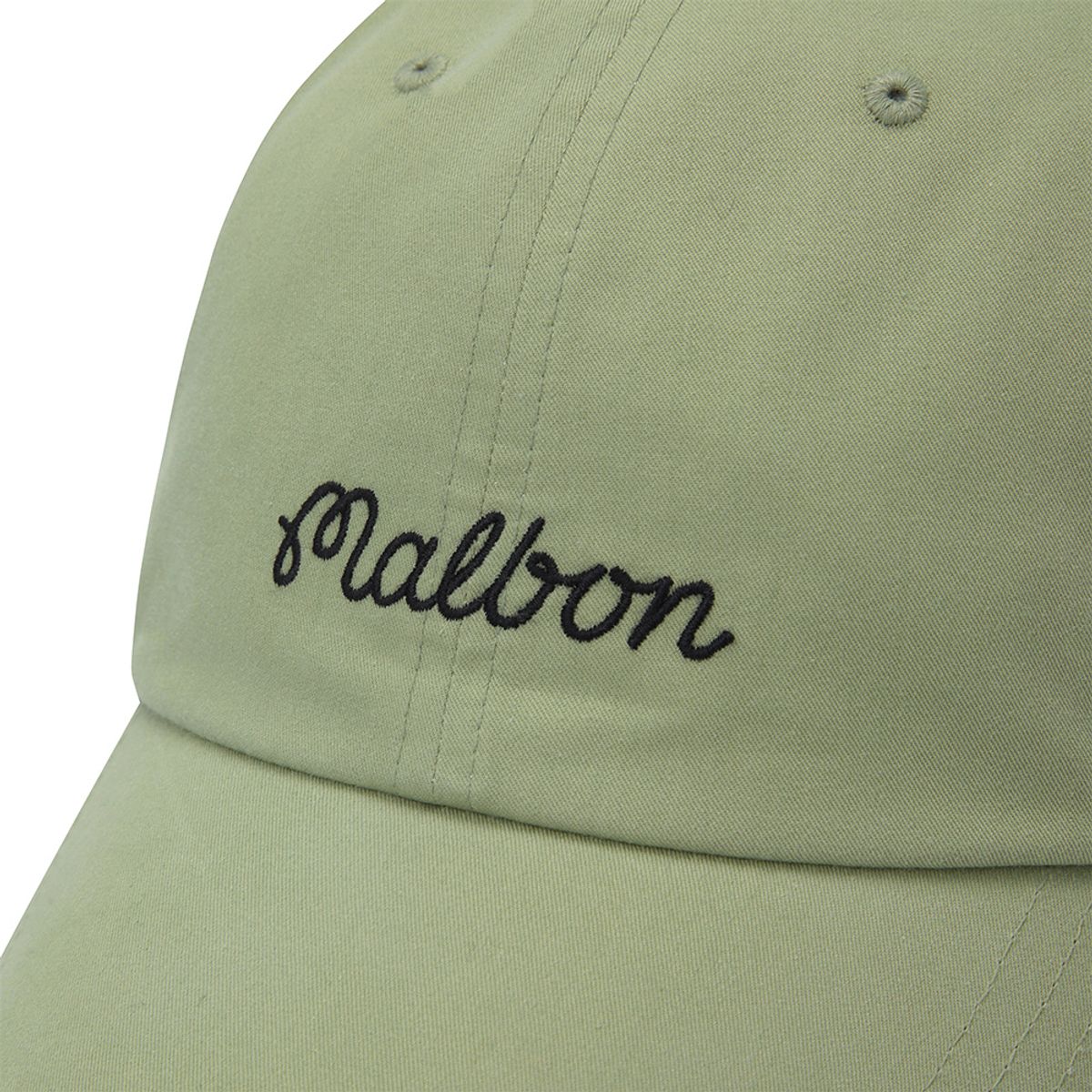 말본 골프(MALBON GOLF) 말본 베이직 로고 스크립트 캡 LIGHT KHAKI