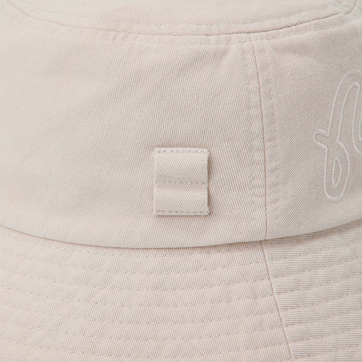 말본 골프(MALBON GOLF) 뉴 베이직 로고 버킷햇 BEIGE