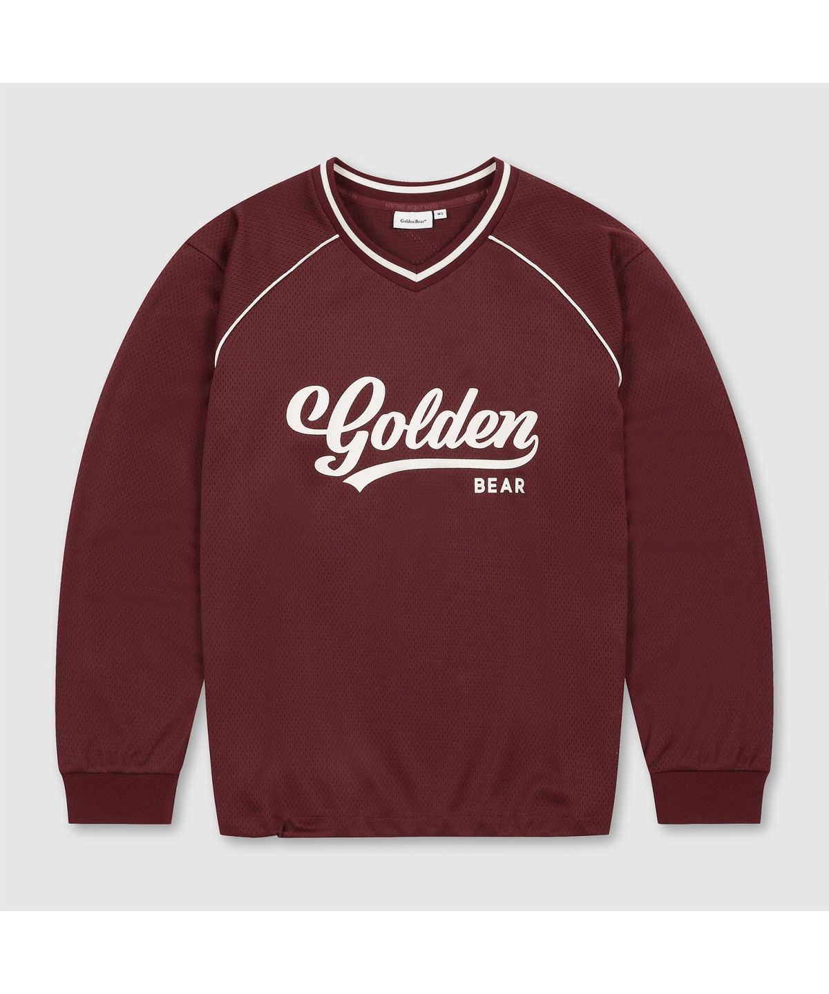 골든베어(GOLDEN BEAR) (여성) Mesh Long Sleeve T-shirt G5TAW26001WIX