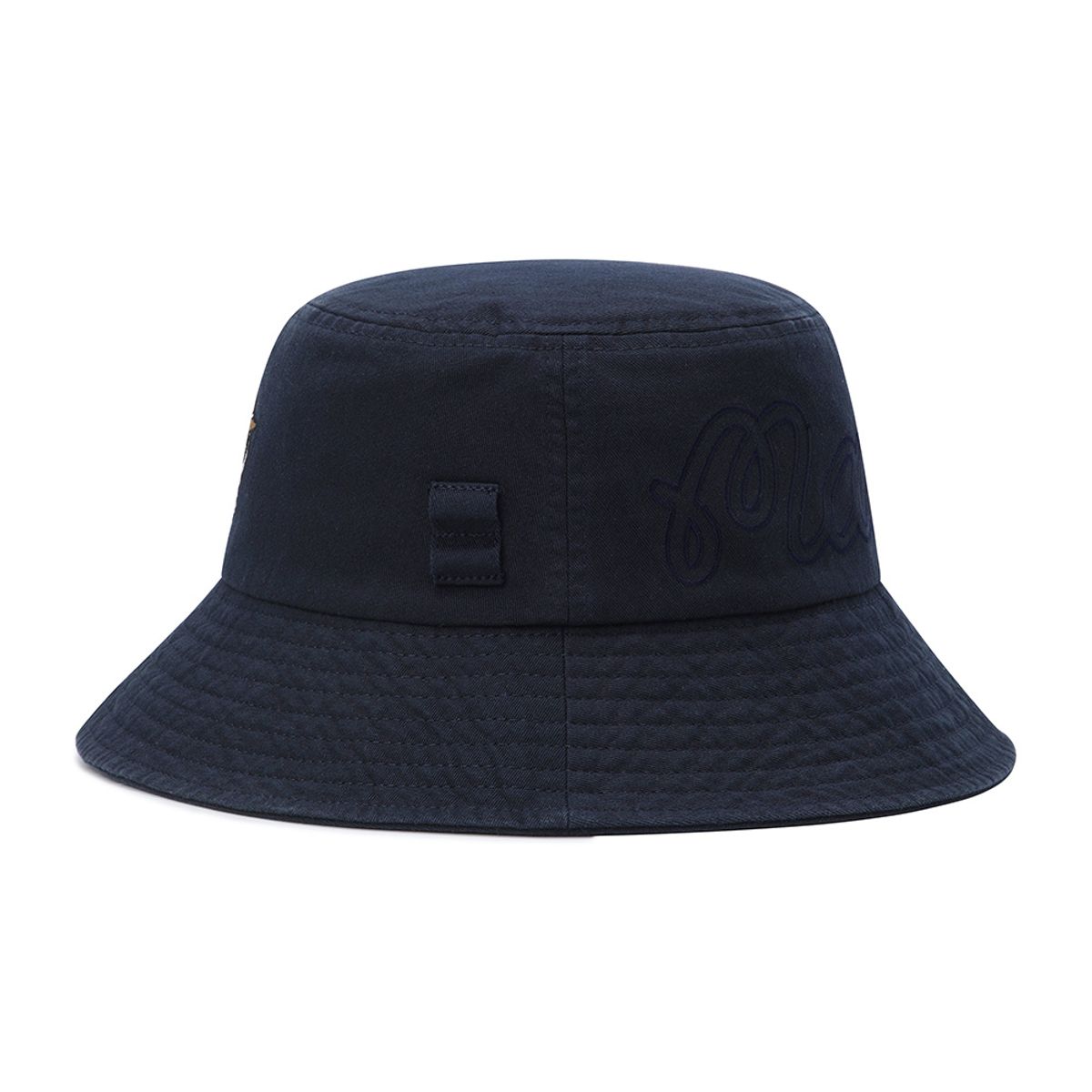 말본 골프(MALBON GOLF) 뉴 베이직 로고 버킷햇 NAVY