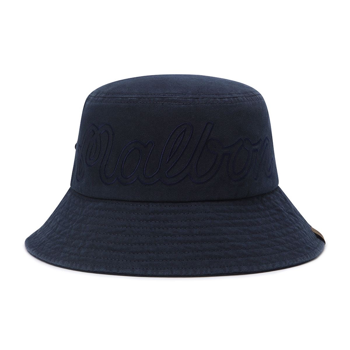 말본 골프(MALBON GOLF) 뉴 베이직 로고 버킷햇 NAVY