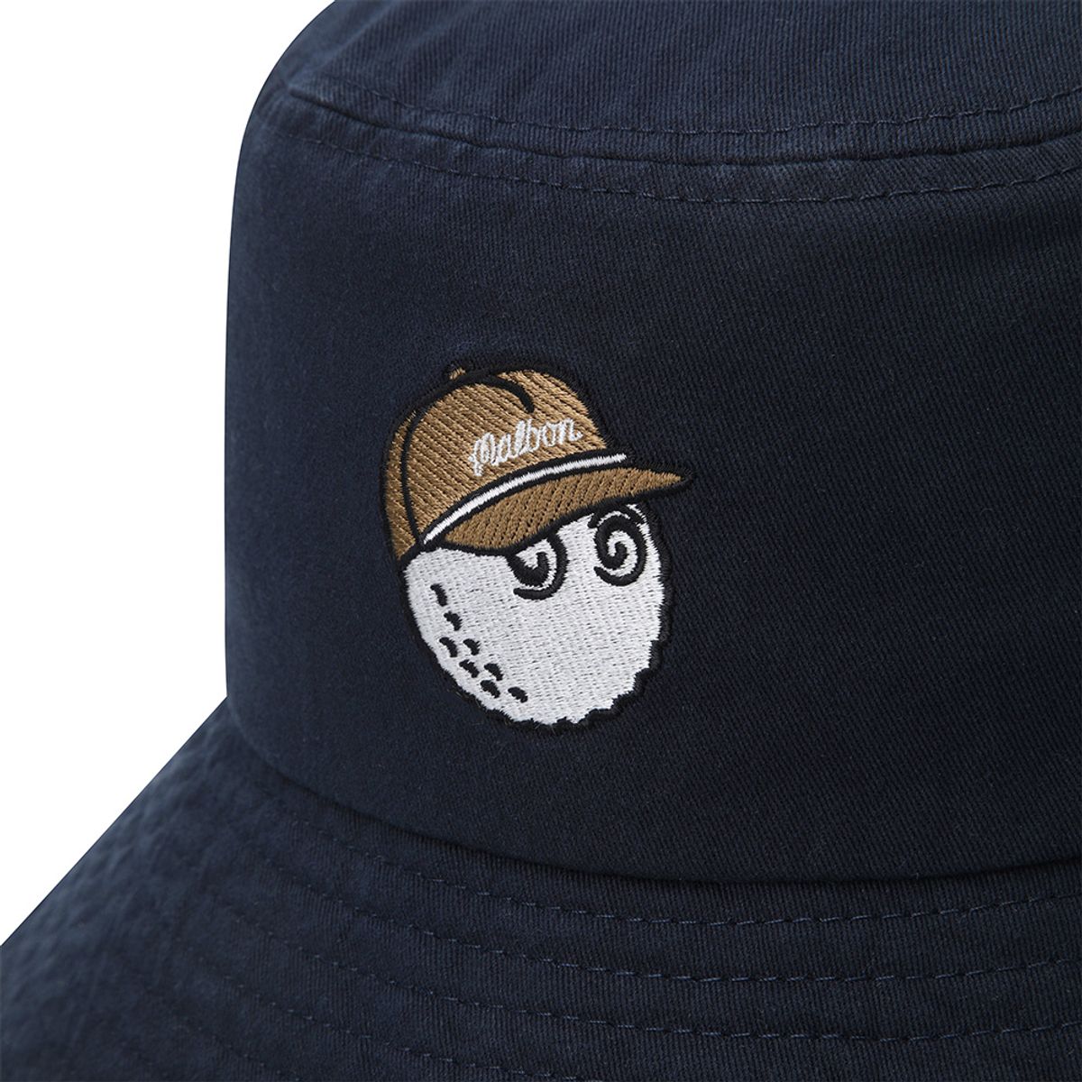 말본 골프(MALBON GOLF) 뉴 베이직 로고 버킷햇 NAVY