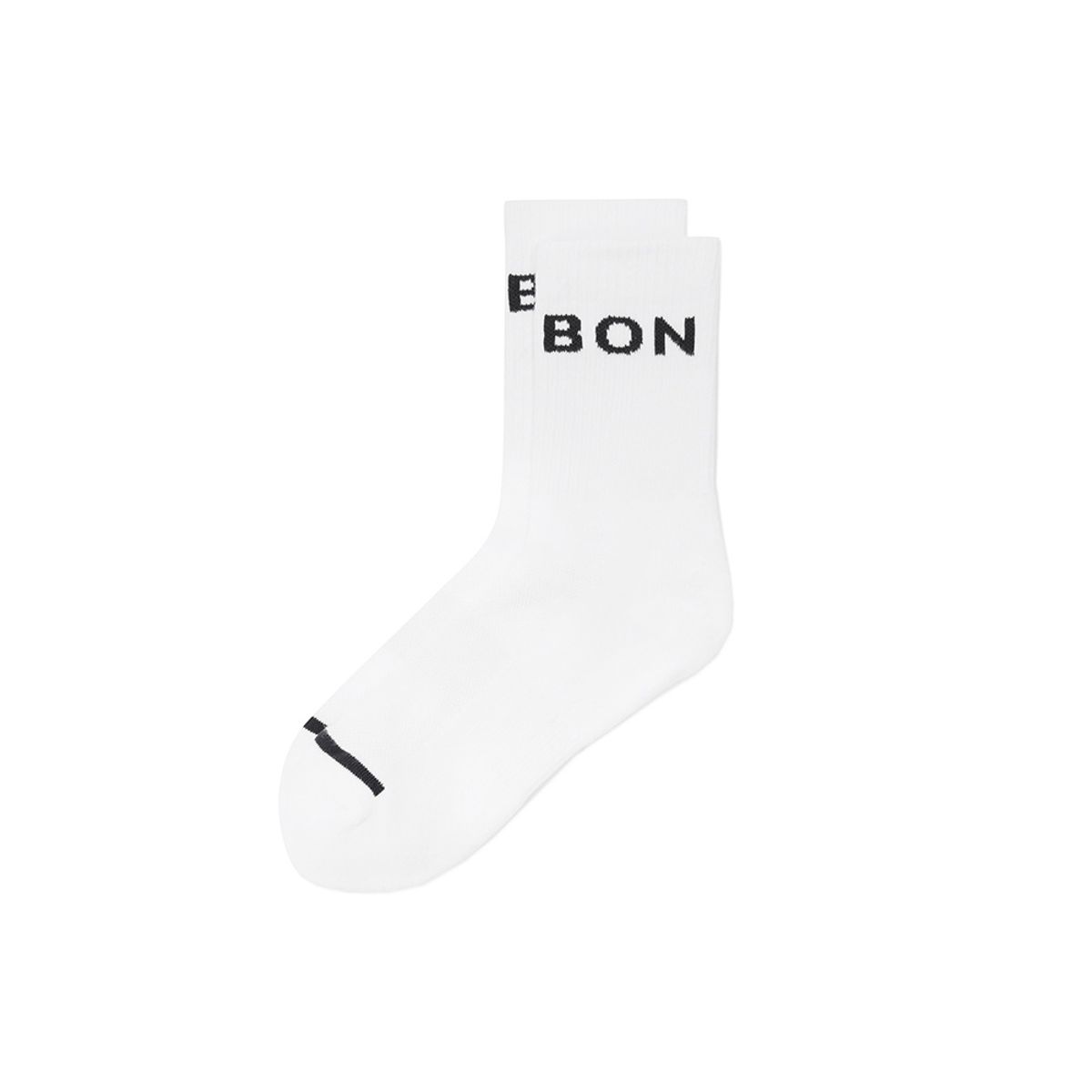 말본 골프(MALBON GOLF) 스크립트 메쉬 크루 삭스 OFF WHITE