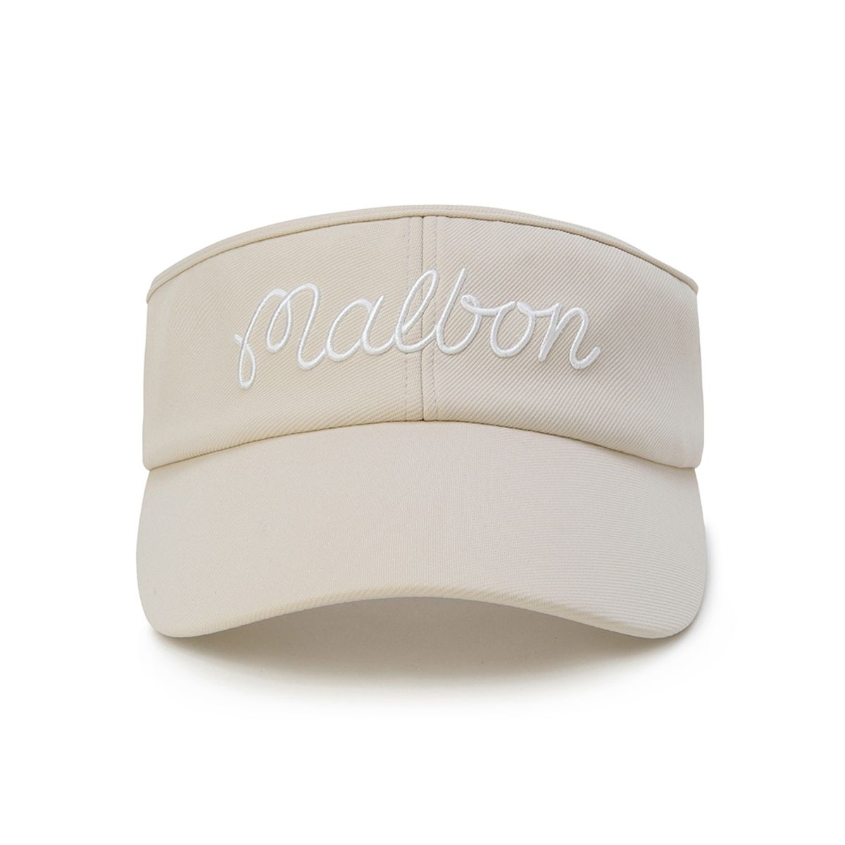 말본 골프(MALBON GOLF) 여성 디테쳐블 리본 바이저 BEIGE (WOMAN)