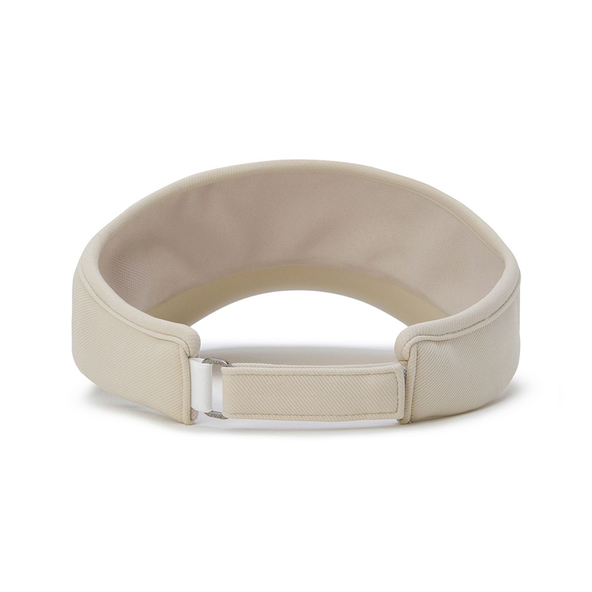 말본 골프(MALBON GOLF) 여성 디테쳐블 리본 바이저 BEIGE (WOMAN)