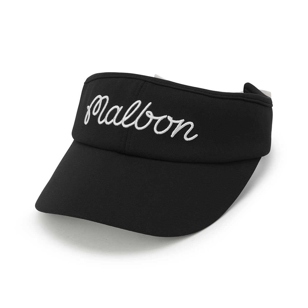 말본 골프(MALBON GOLF) 여성 디테쳐블 리본 바이저 BLACK (WOMAN)