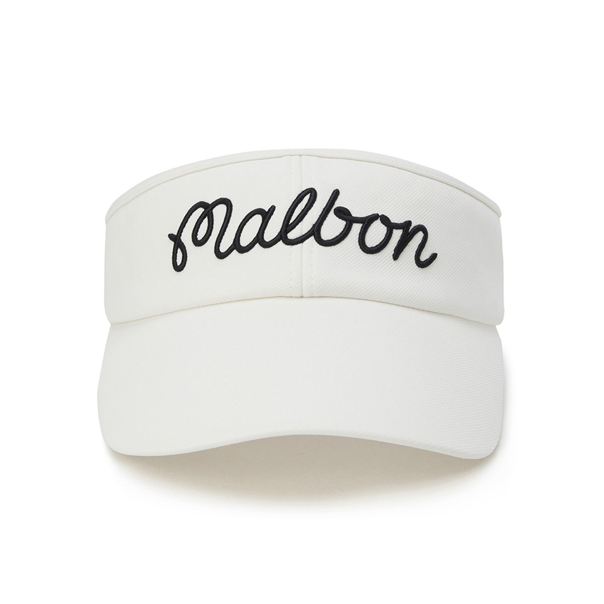 말본 골프(MALBON GOLF) 여성 디테쳐블 리본 바이저 WHITE (WOMAN)