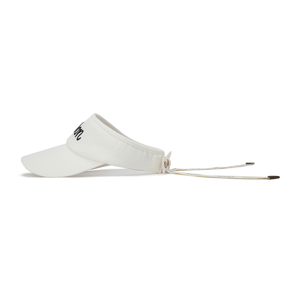 말본 골프(MALBON GOLF) 여성 디테쳐블 리본 바이저 WHITE (WOMAN)