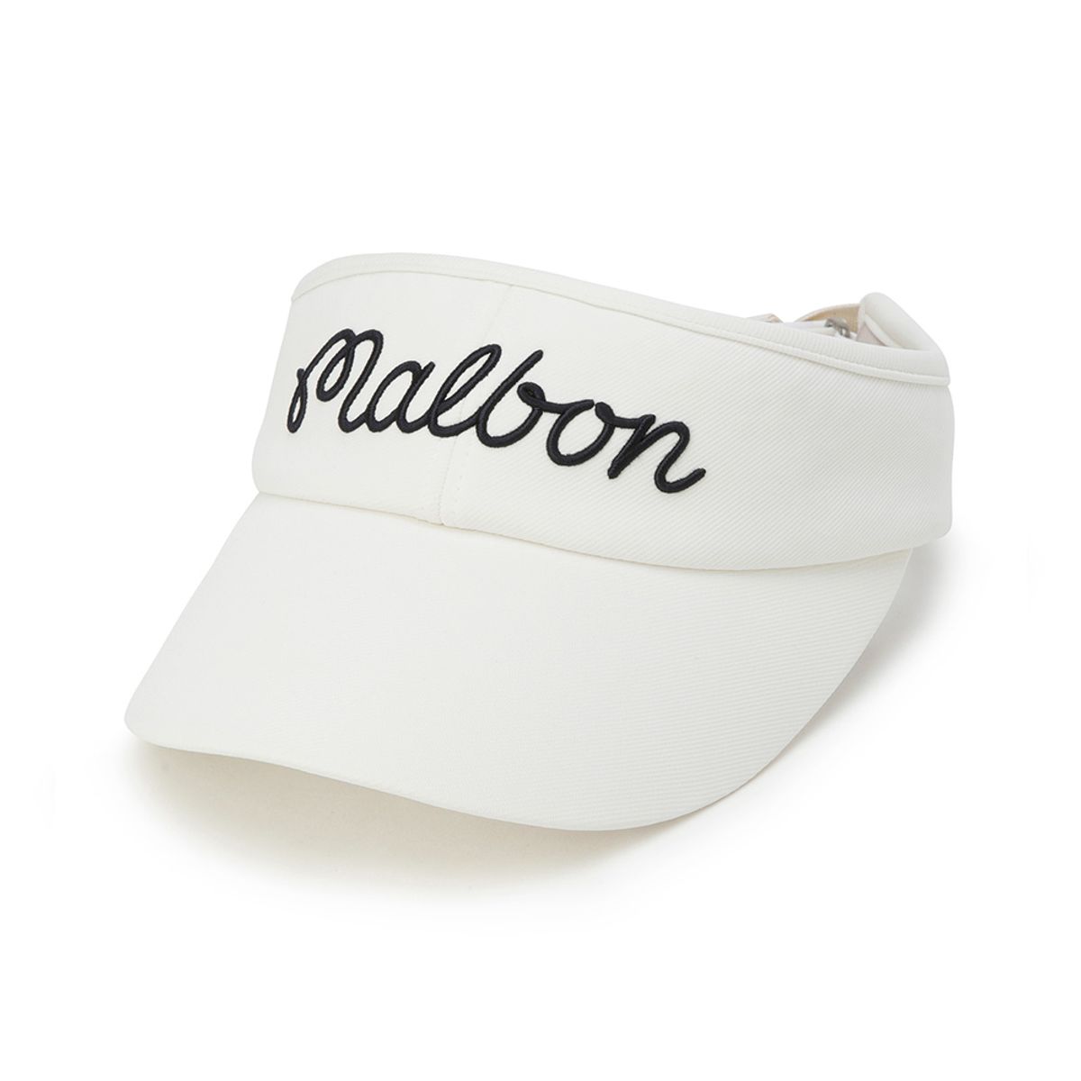 말본 골프(MALBON GOLF) 여성 디테쳐블 리본 바이저 WHITE (WOMAN)