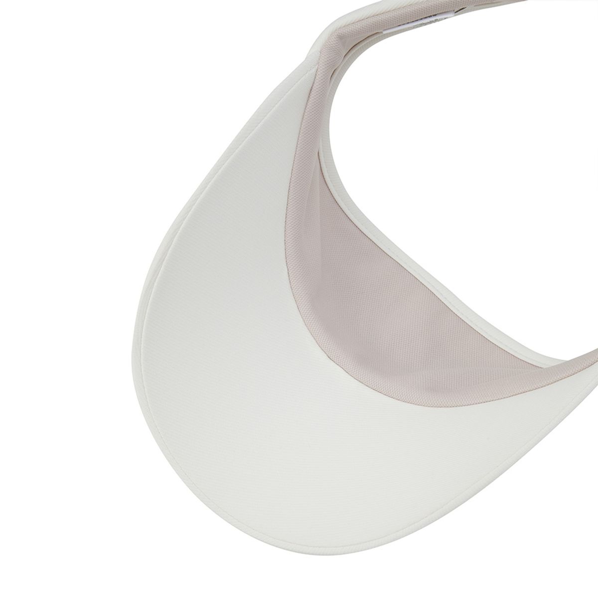 말본 골프(MALBON GOLF) 여성 디테쳐블 리본 바이저 WHITE (WOMAN)