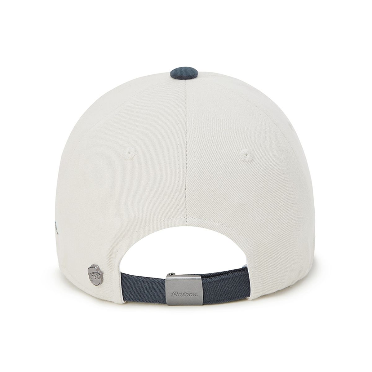 말본 골프(MALBON GOLF) 베이직 컬러블록 볼캡 NAVY