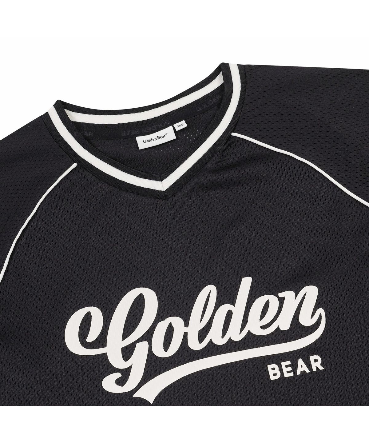 골든베어(GOLDEN BEAR) (여성) Mesh Long Sleeve T-shirt G5TAW26001BKX