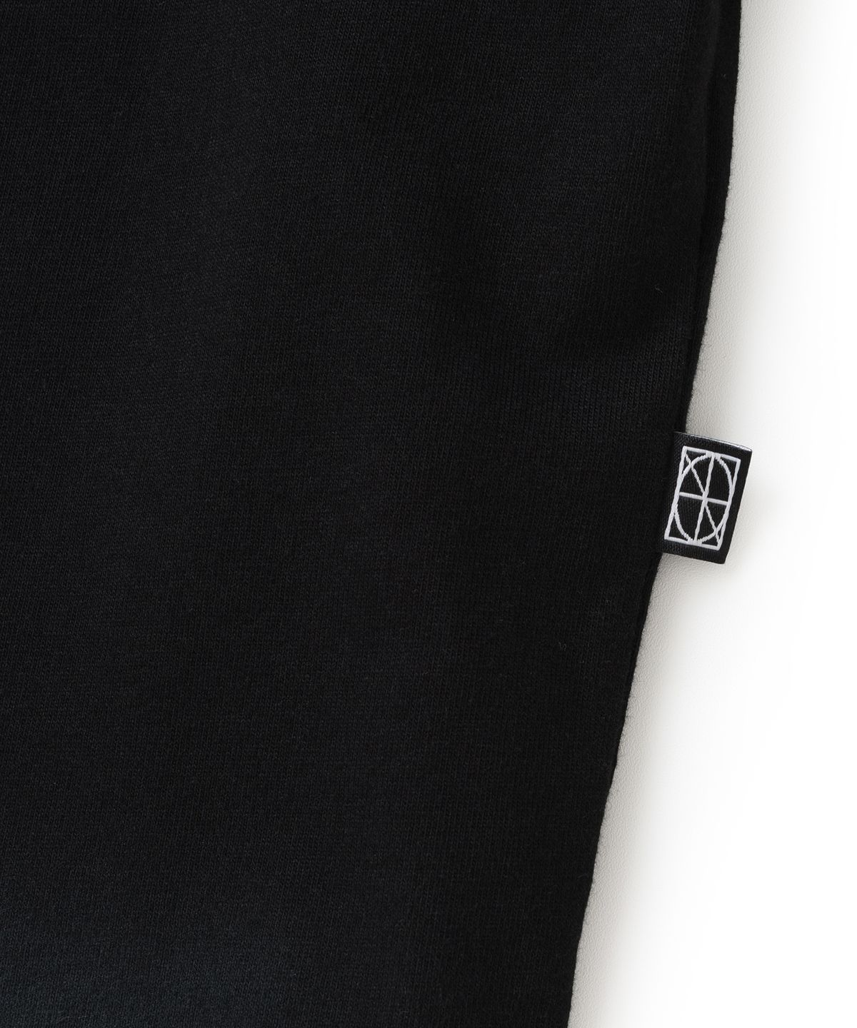 낫포너드(NOT4NERD) Unknown Records Bleach Washed Long Sleeve - Black