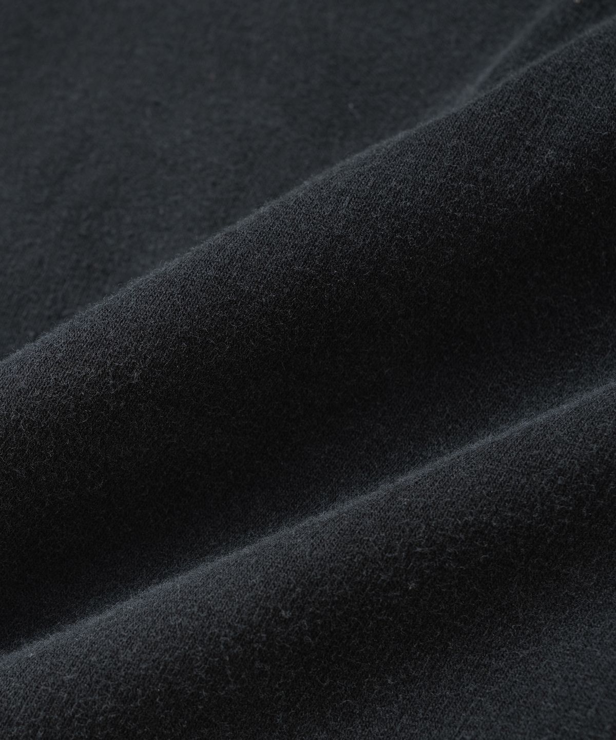 낫포너드(NOT4NERD) Raw Distressed Dirty Washed U-Neck Long Sleeve - Black