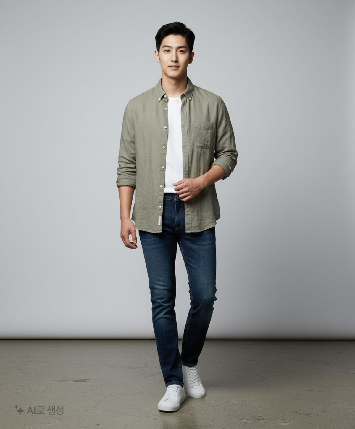 지오다노(GIORDANO) 캐주얼 셔츠 XL