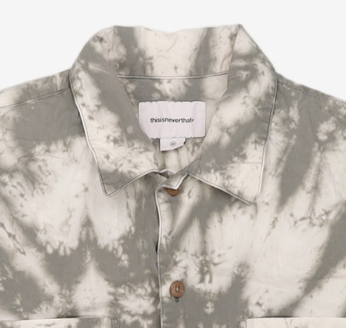 디스이즈네버댓(THISISNEVERTHAT) Tie Dye S/S Shirt Grey M