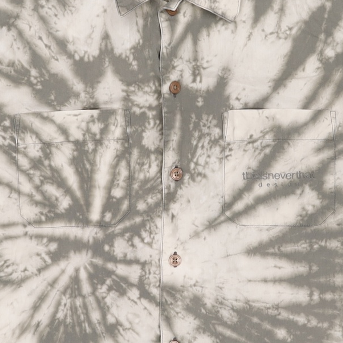 디스이즈네버댓(THISISNEVERTHAT) Tie Dye S/S Shirt Grey M