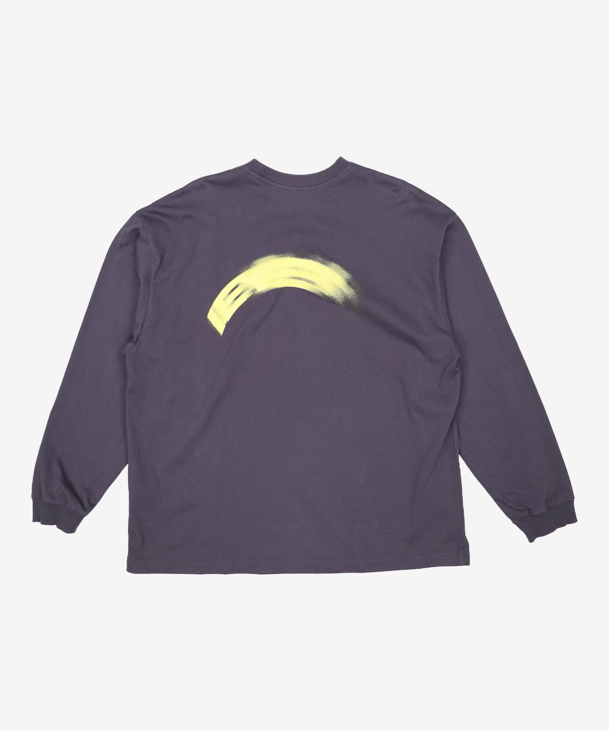 이에이(IEY) OVER MOTION LOGO LONG SLEEVE T-SHIRT Navy M