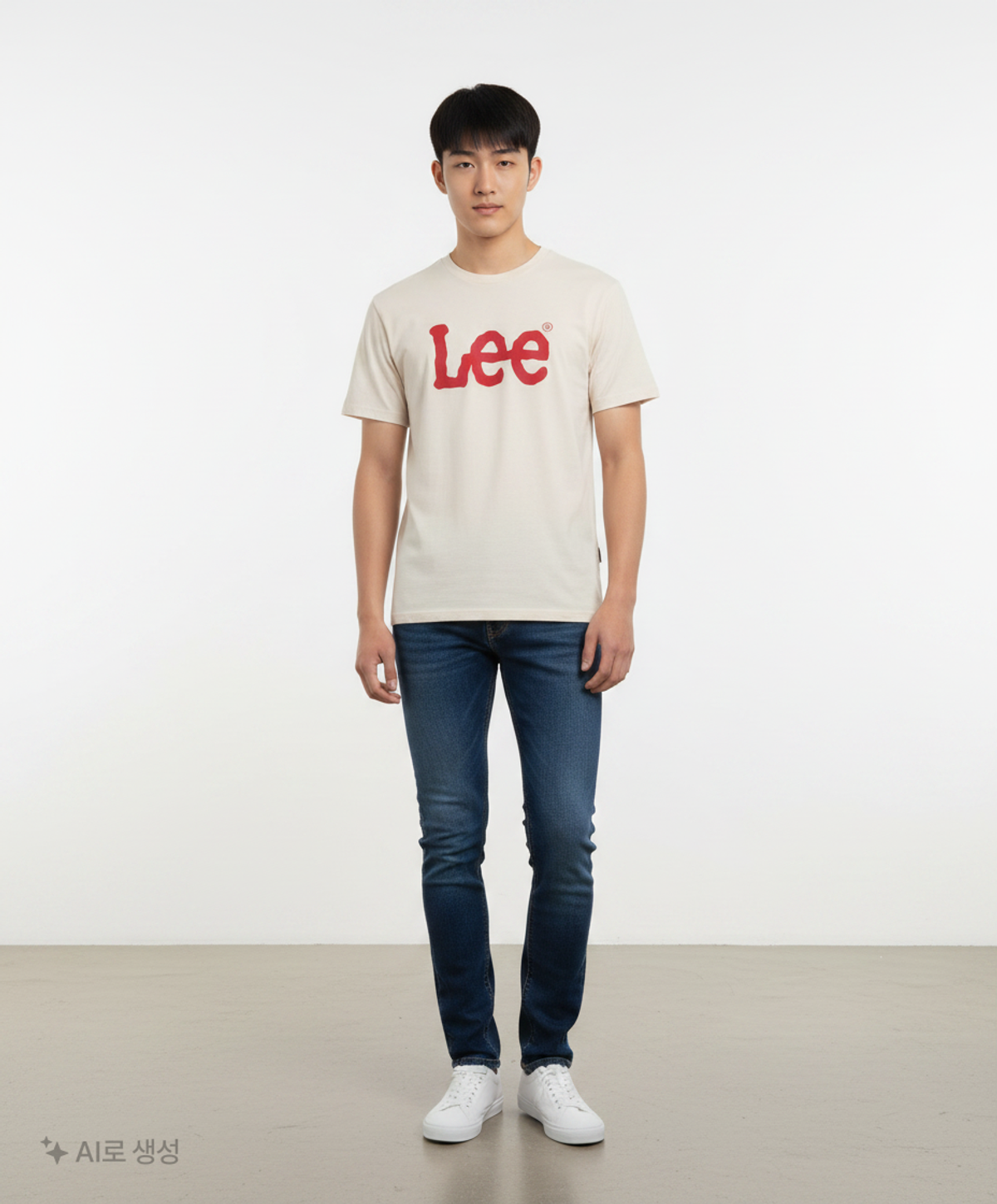 리(LEE) 반소매 티셔츠 L