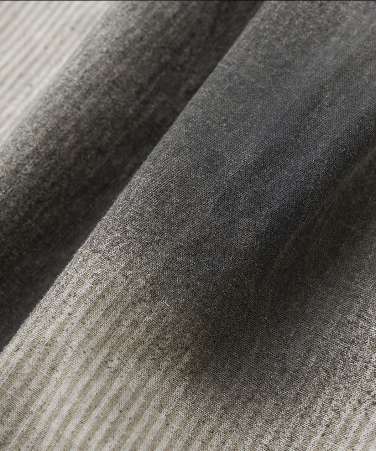 낫포너드(NOT4NERD) Shattered Echo Dirty Washed Stripe Shirt - Beige