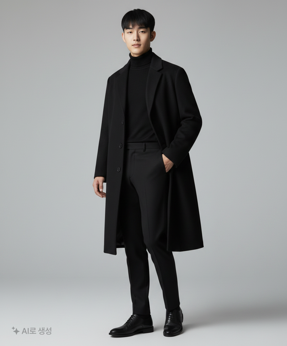 무신사 스탠다드(MUSINSA STANDARD) 겨울 기타 코트 L