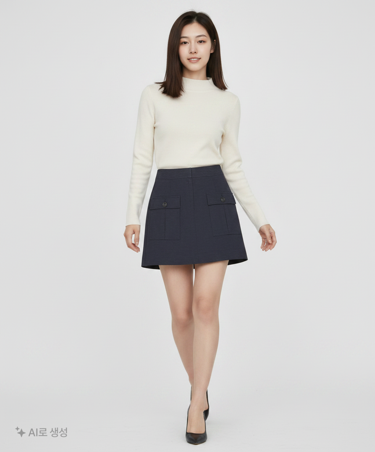 미쏘(MIXXO) A라인 포켓디테일 미니 스커트_MIWWHD502C 28