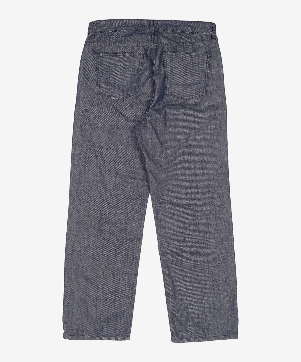 오더아카이브(ORDER ARCHIVE) Minimal wide jeans - 논페이드 로우인디고 32