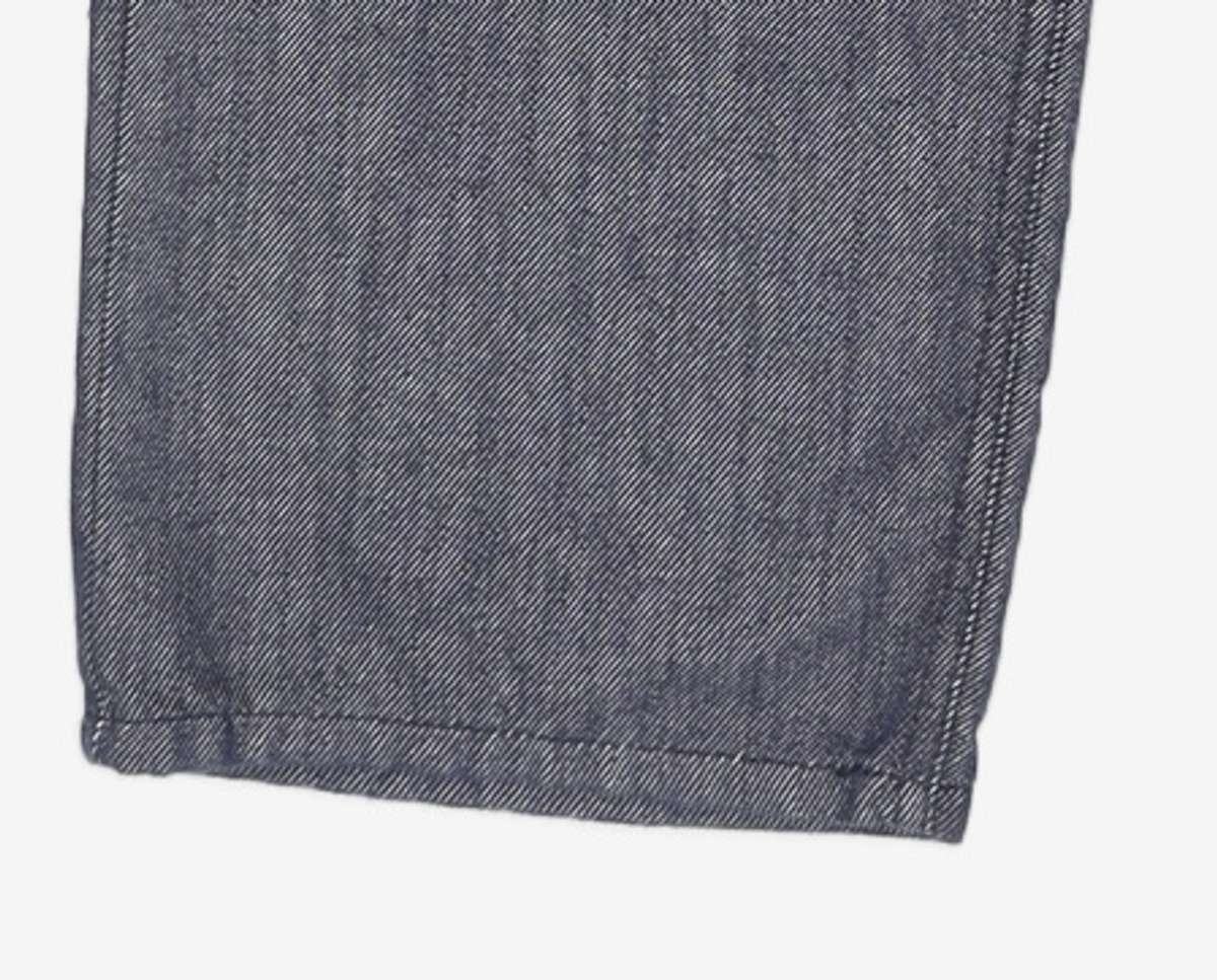 오더아카이브(ORDER ARCHIVE) Minimal wide jeans - 논페이드 로우인디고 32
