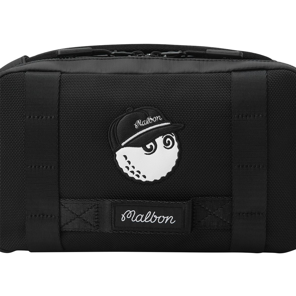 말본 골프(MALBON GOLF) 코듀라 투웨이 파우치 BLACK (MAN)