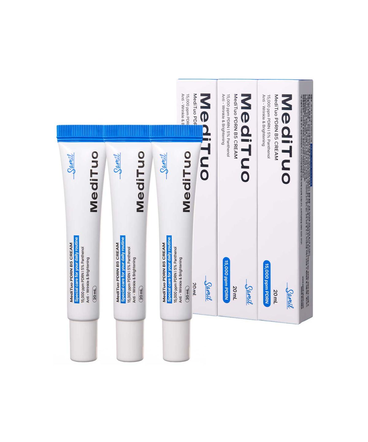 일일하우(ILILHOW) 메디투오 피디알엔 비파이브 크림 20ml PDRN B5 15,000ppm 3개