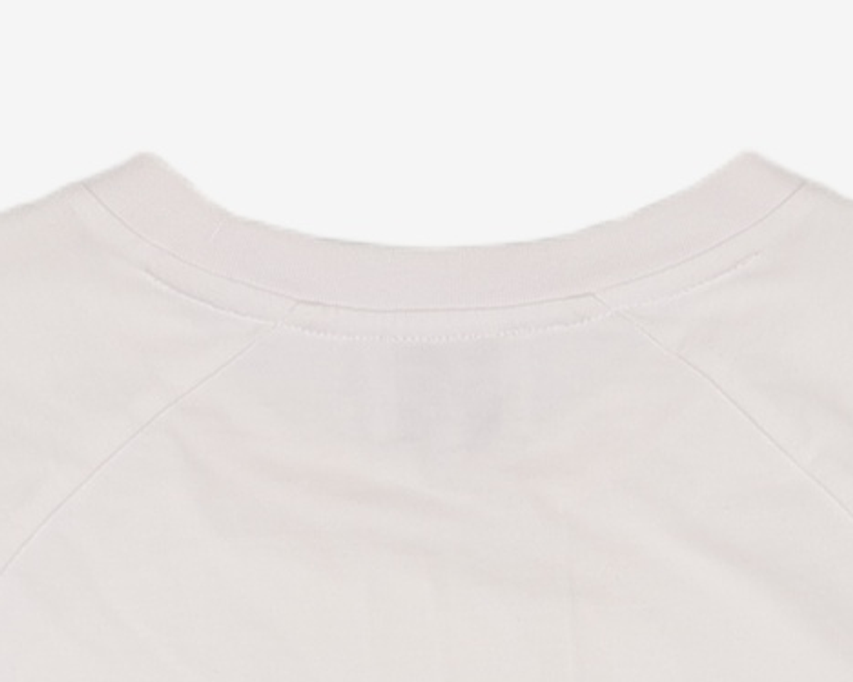 마리떼 프랑소와 저버(MARITHÉ + FRANҪOIS GIRBAUD) W LETTERING LOGO CROP TEE white M