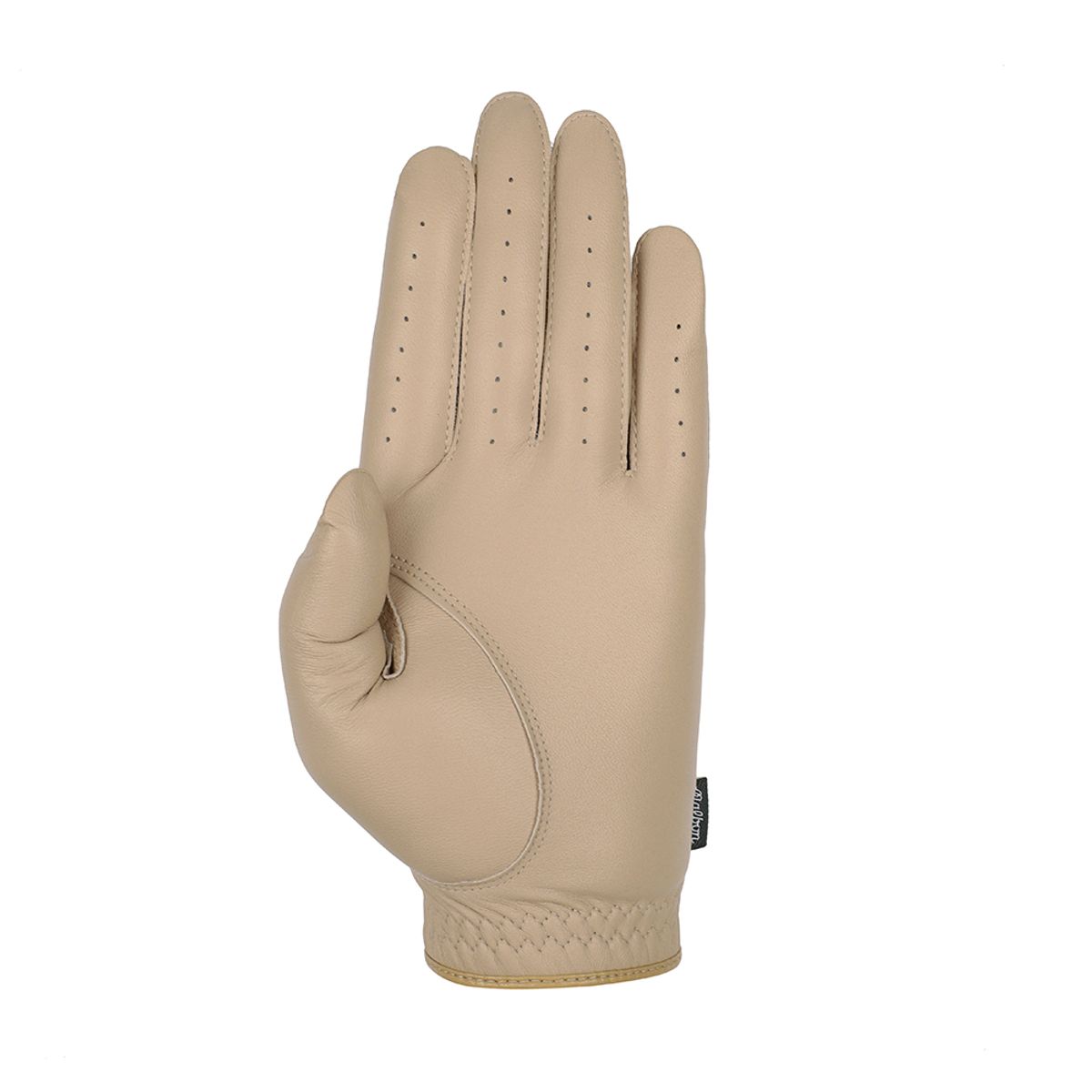 말본 골프(MALBON GOLF) 공용 M 자수 로고 왼손 장갑 BEIGE