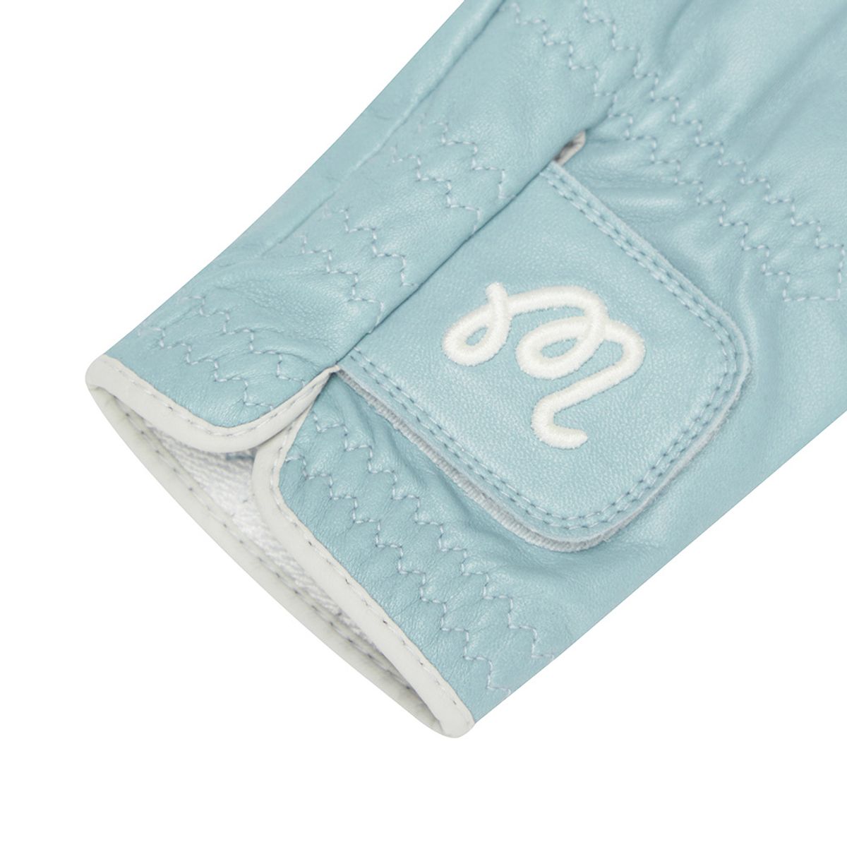말본 골프(MALBON GOLF) 공용 M 자수 로고 왼손 장갑 SKY BLUE
