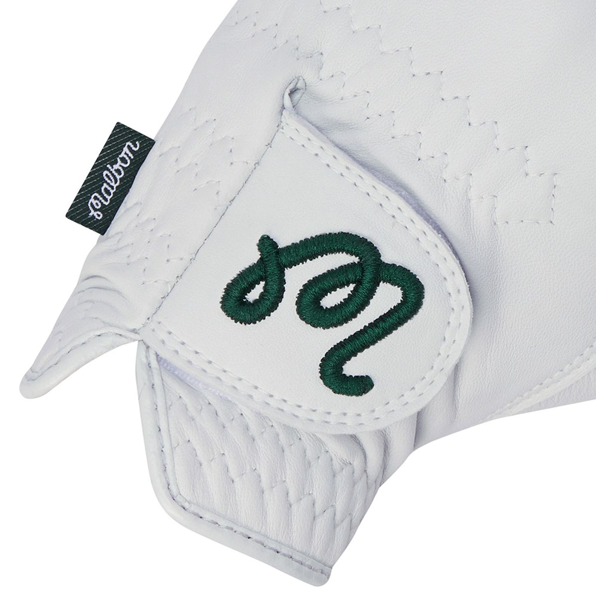 말본 골프(MALBON GOLF) 여성 M 로고 양손 장갑 WHITE (WOMAN)