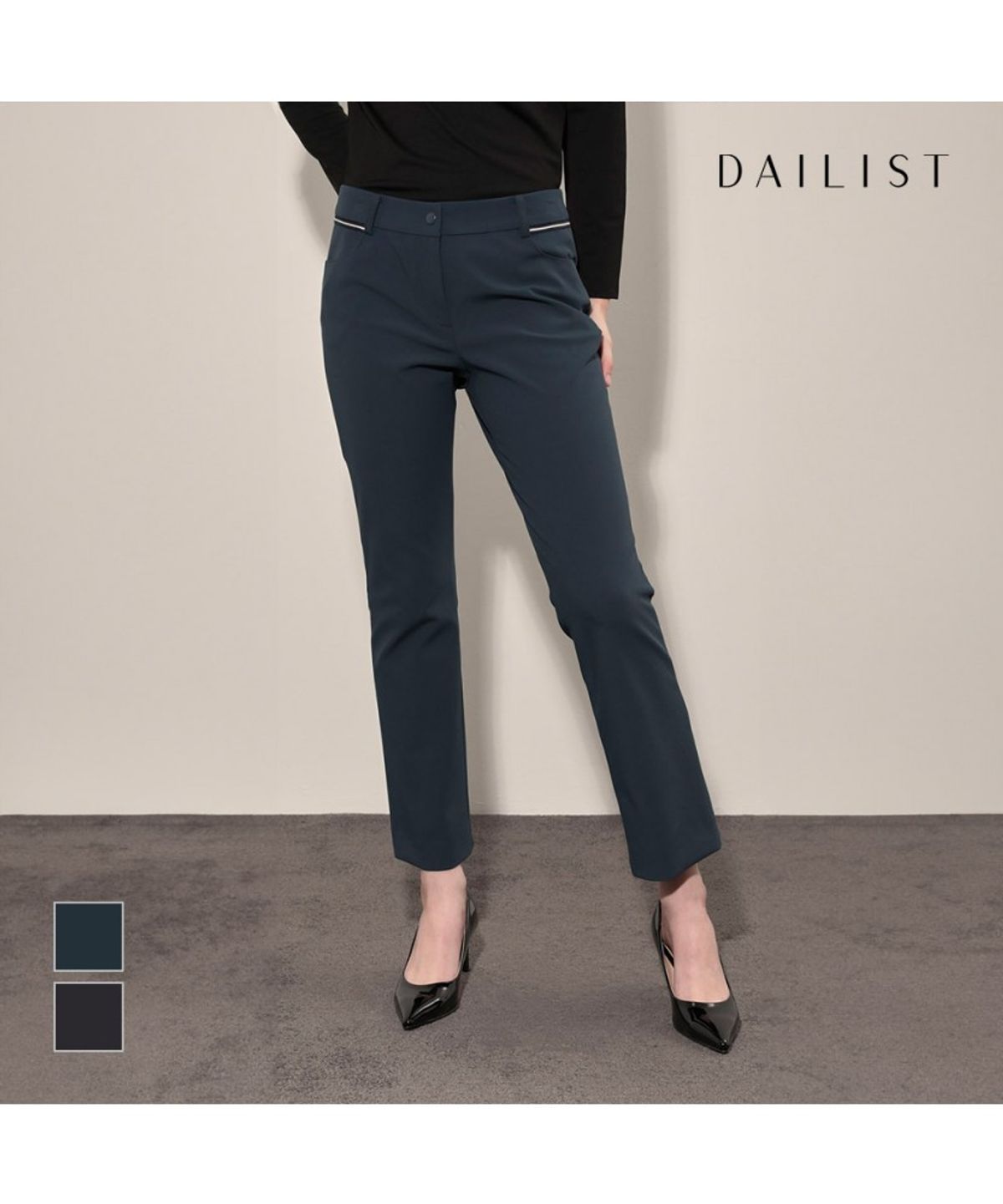 데일리스트(DAILIST) 세미부츠컷 팬츠_MDBDL4F7221