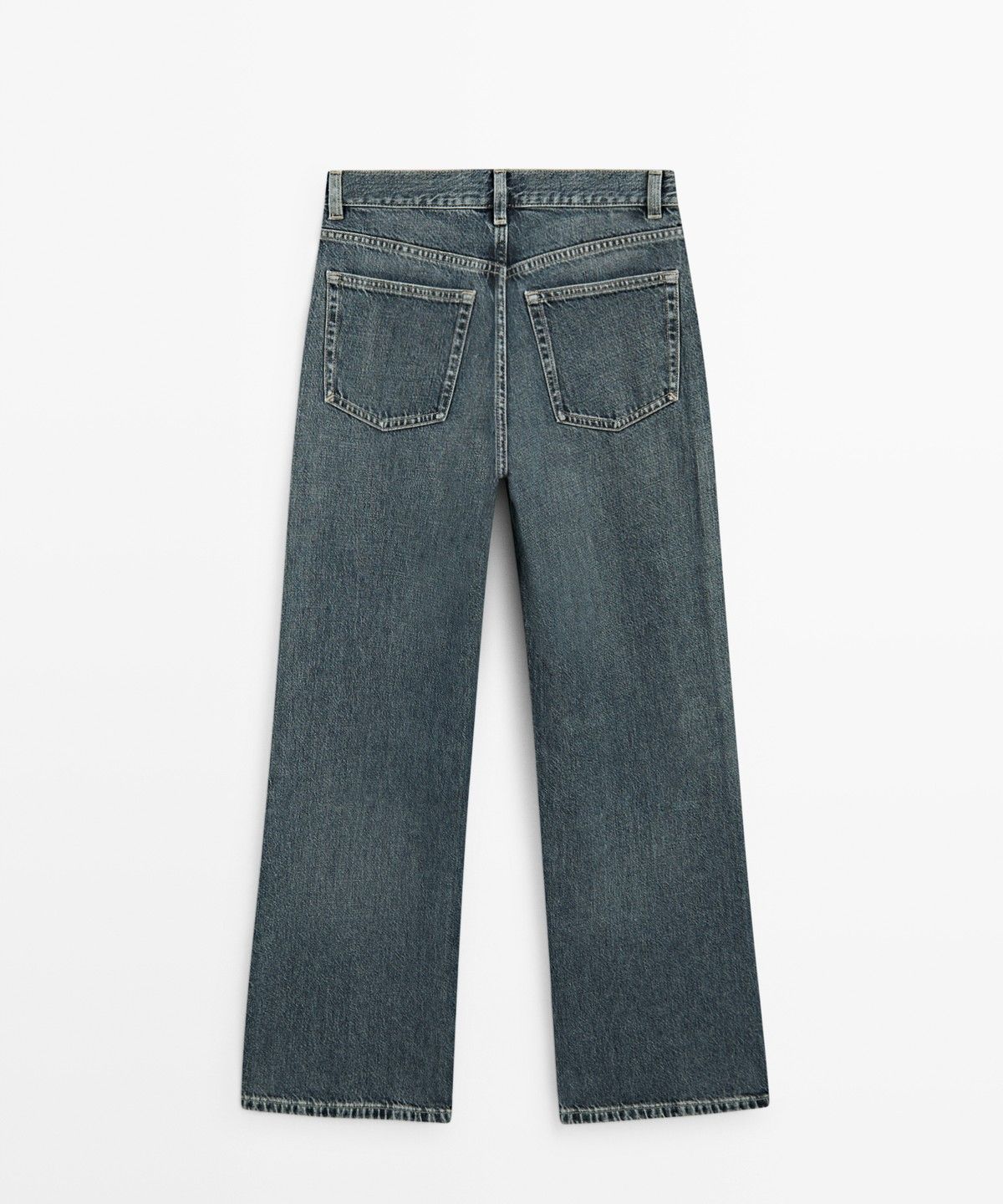 마시모두띠(MASSIMO DUTTI) 하이라이즈 와이드 레그 진