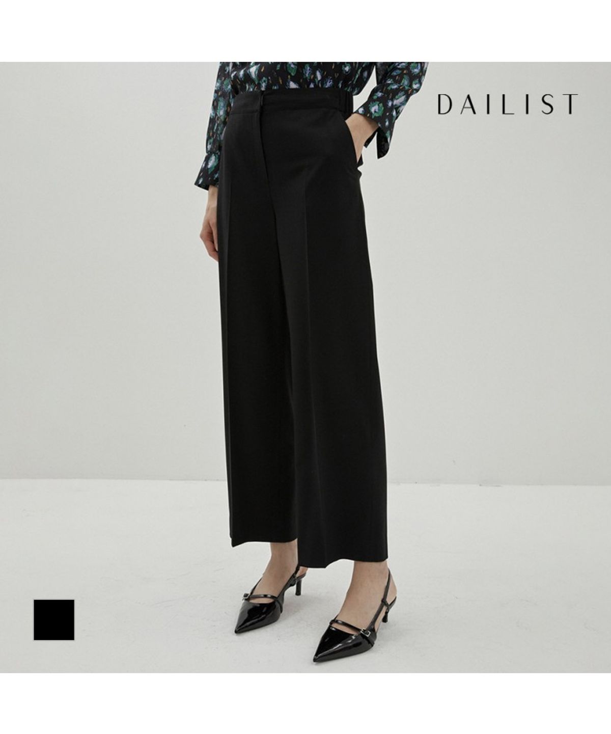 데일리스트(DAILIST) 포멀 와이드 셋업 팬츠_MDBDA5F7421