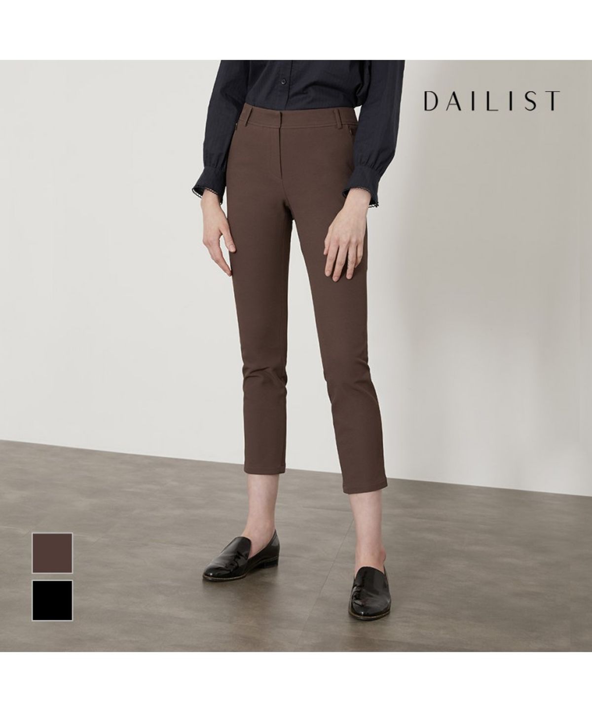 데일리스트(DAILIST) 스트레치 슬림 팬츠_MDBDLYF7211